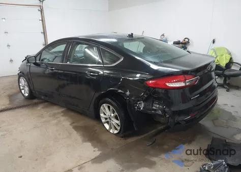2020 Ford Fusion Hybrid Sel from USA, damaged, VIN 3FA6P0MU5LR163384